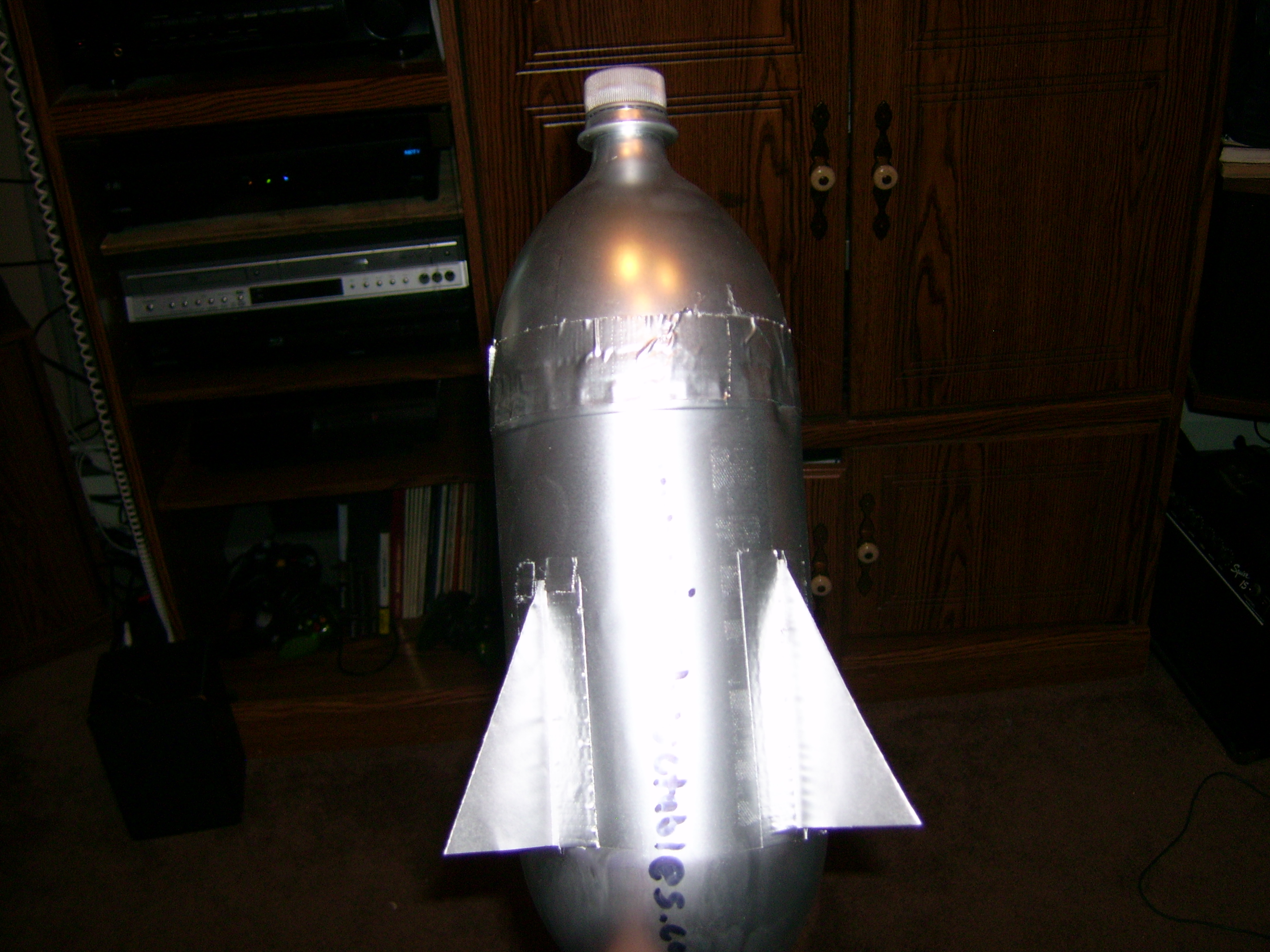 Compressed Air Bottle Rocket! 12 Steps Instructables
