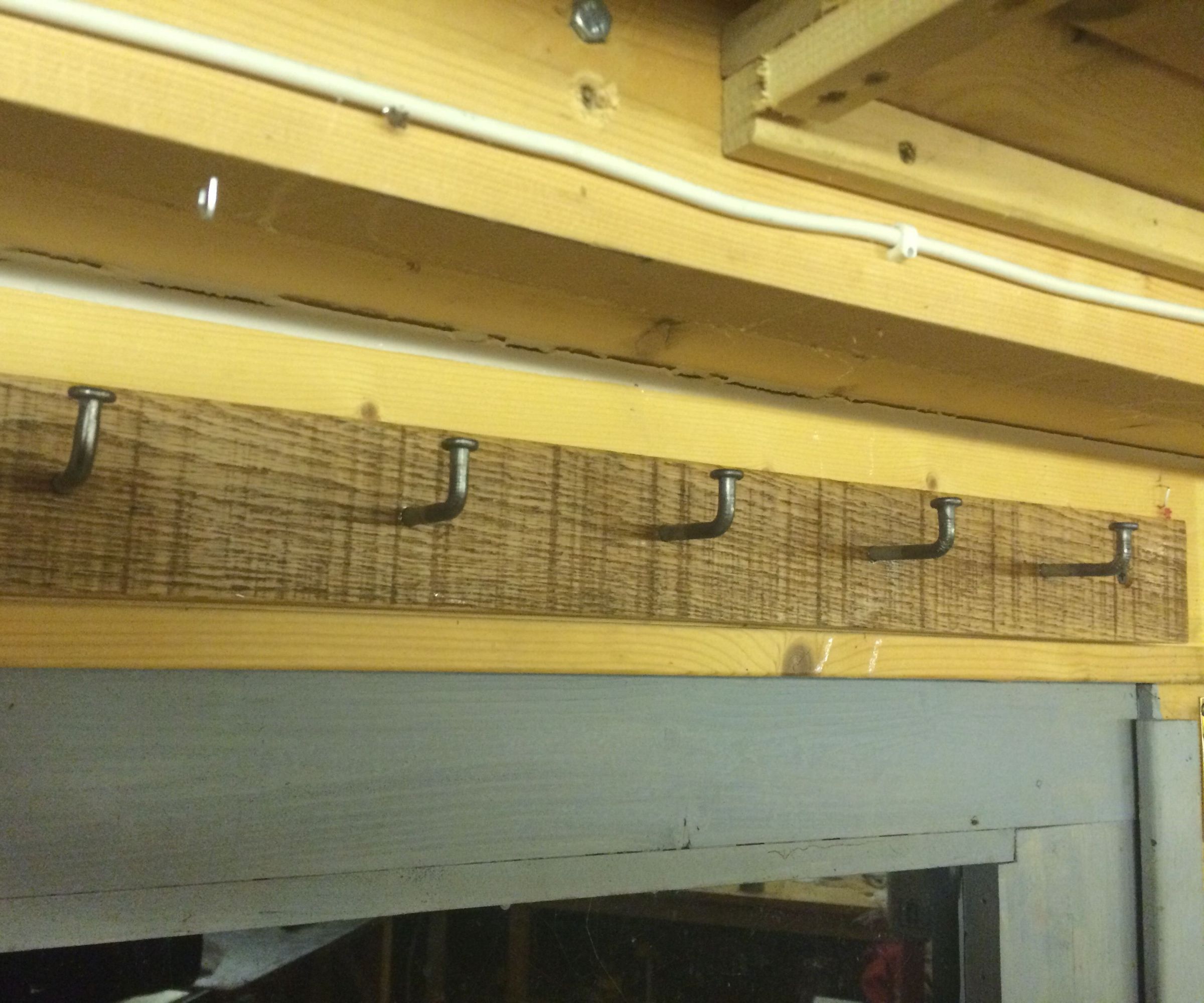 Nailed Board Coat hanger