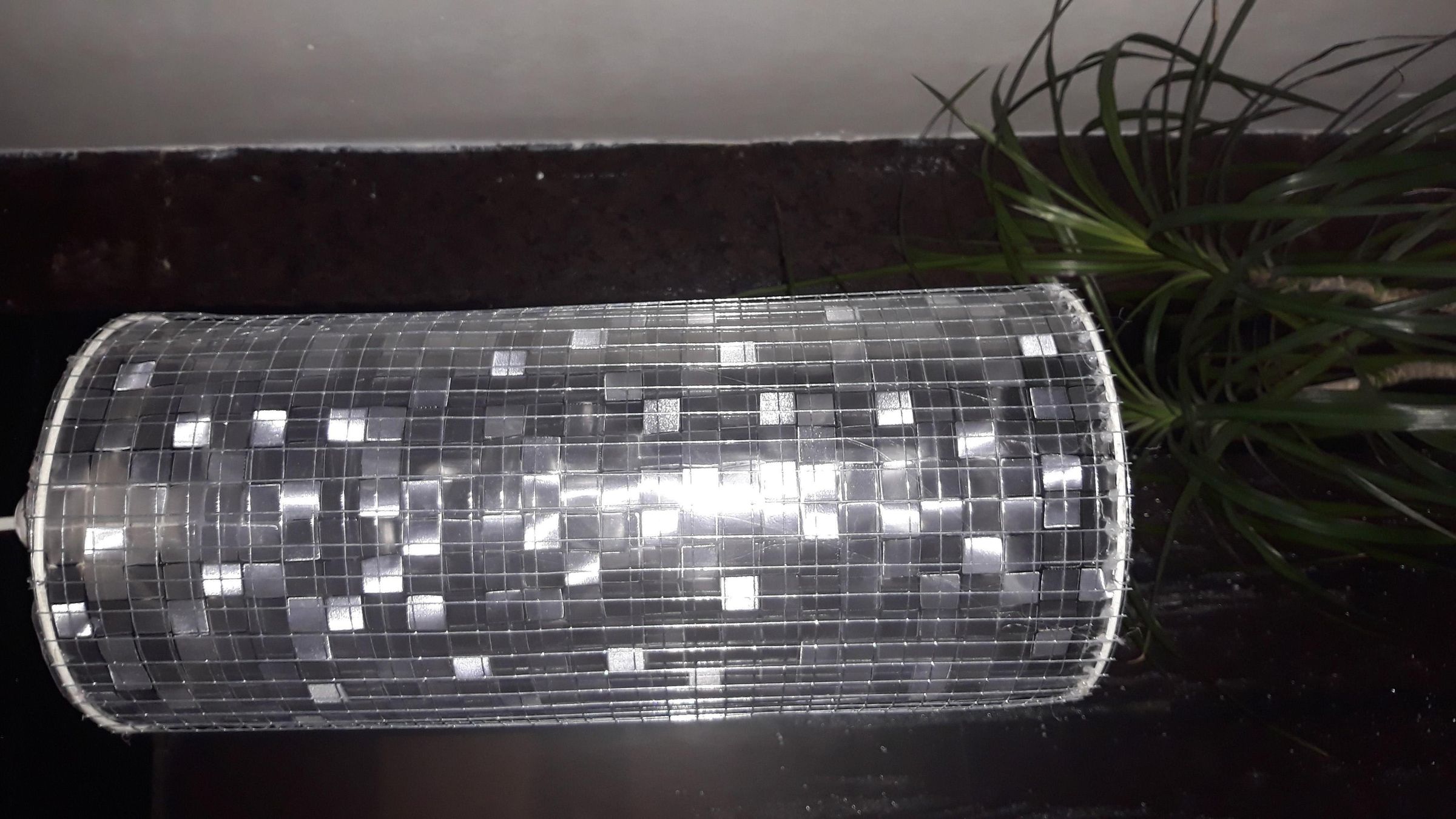 Shimmering Hanging Wire Lamp 3 Steps Instructables
