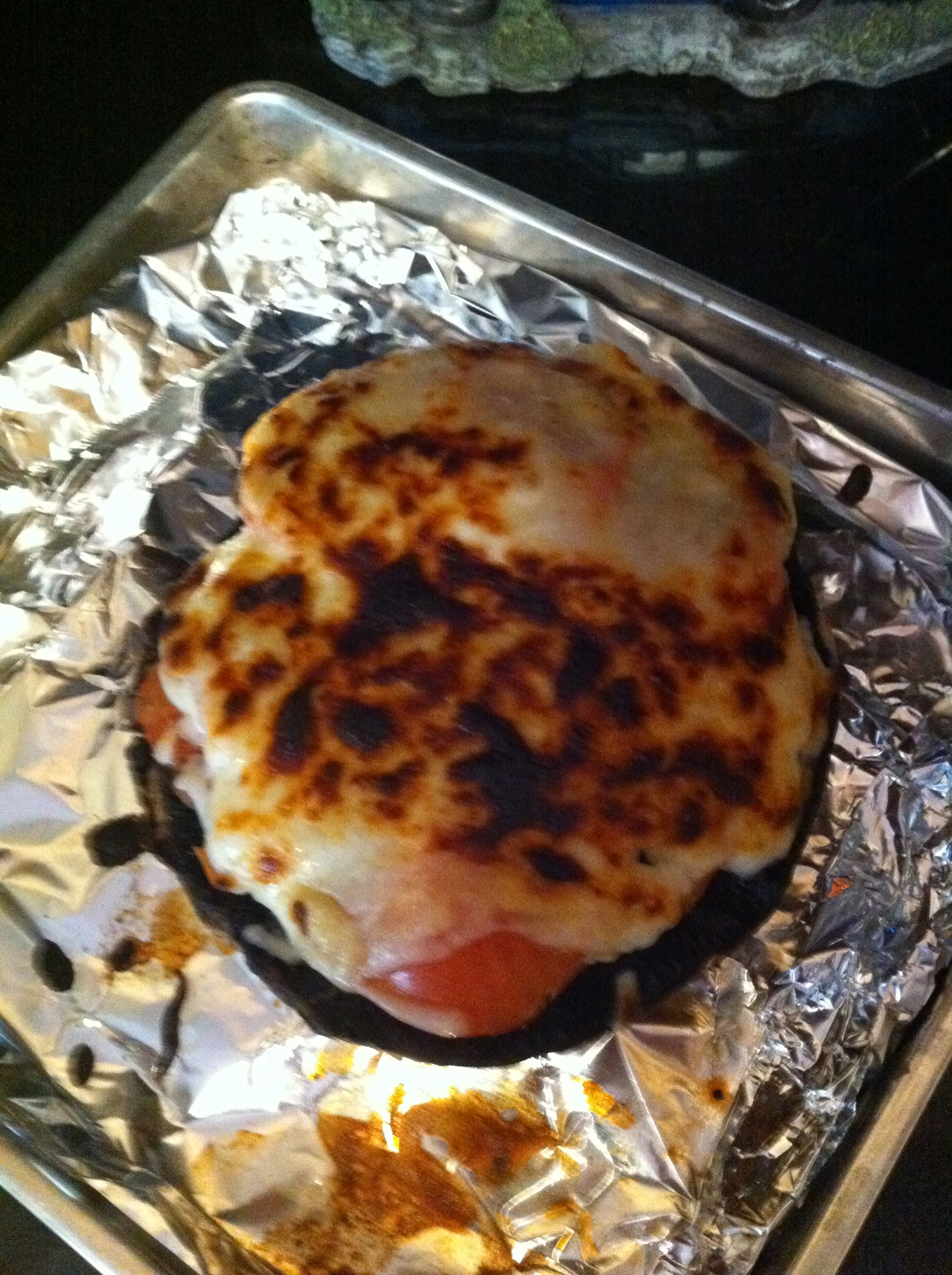 Dough-less Portabella Mushroom Pizzas!