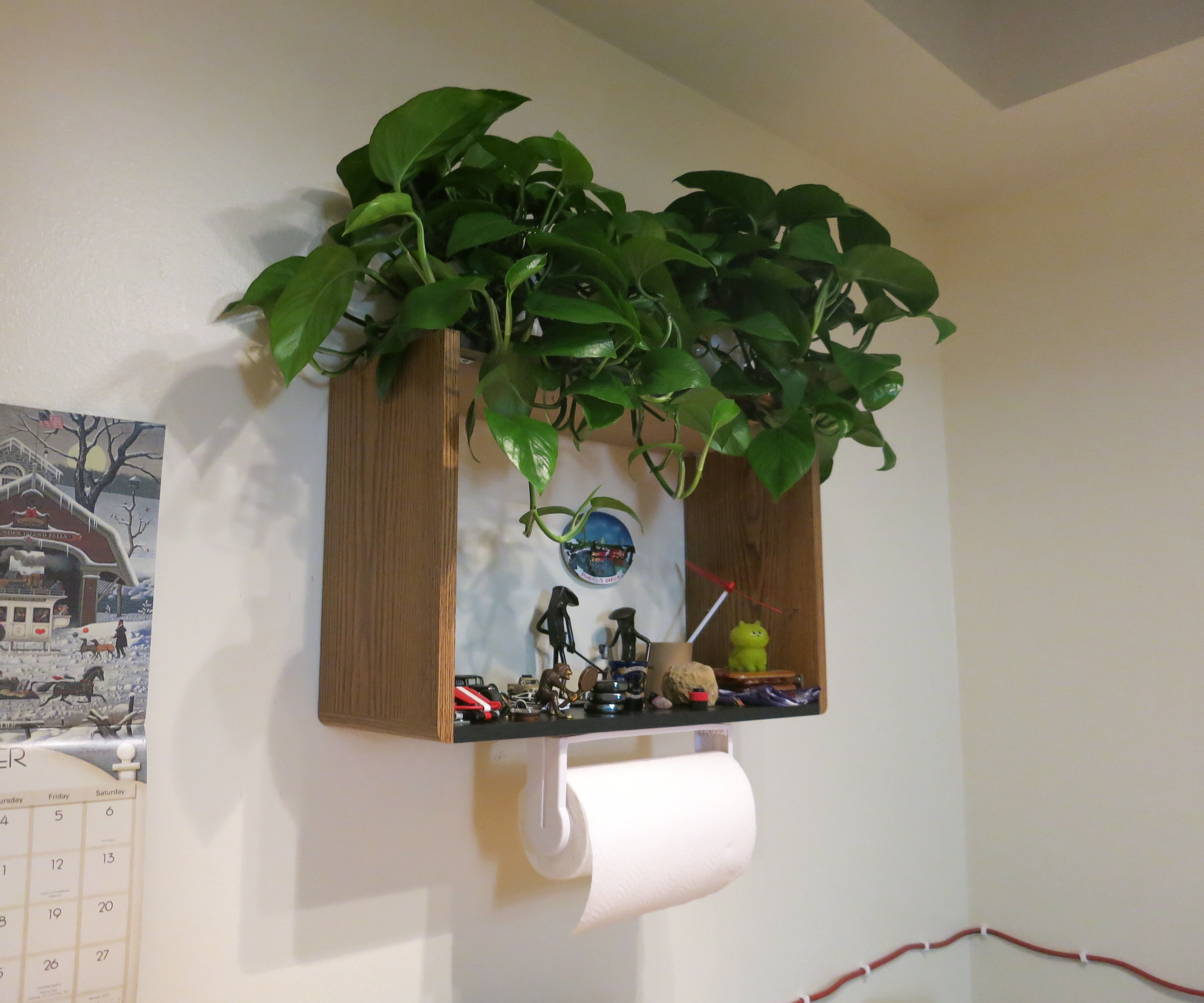 Particleboard Curio Cabinet