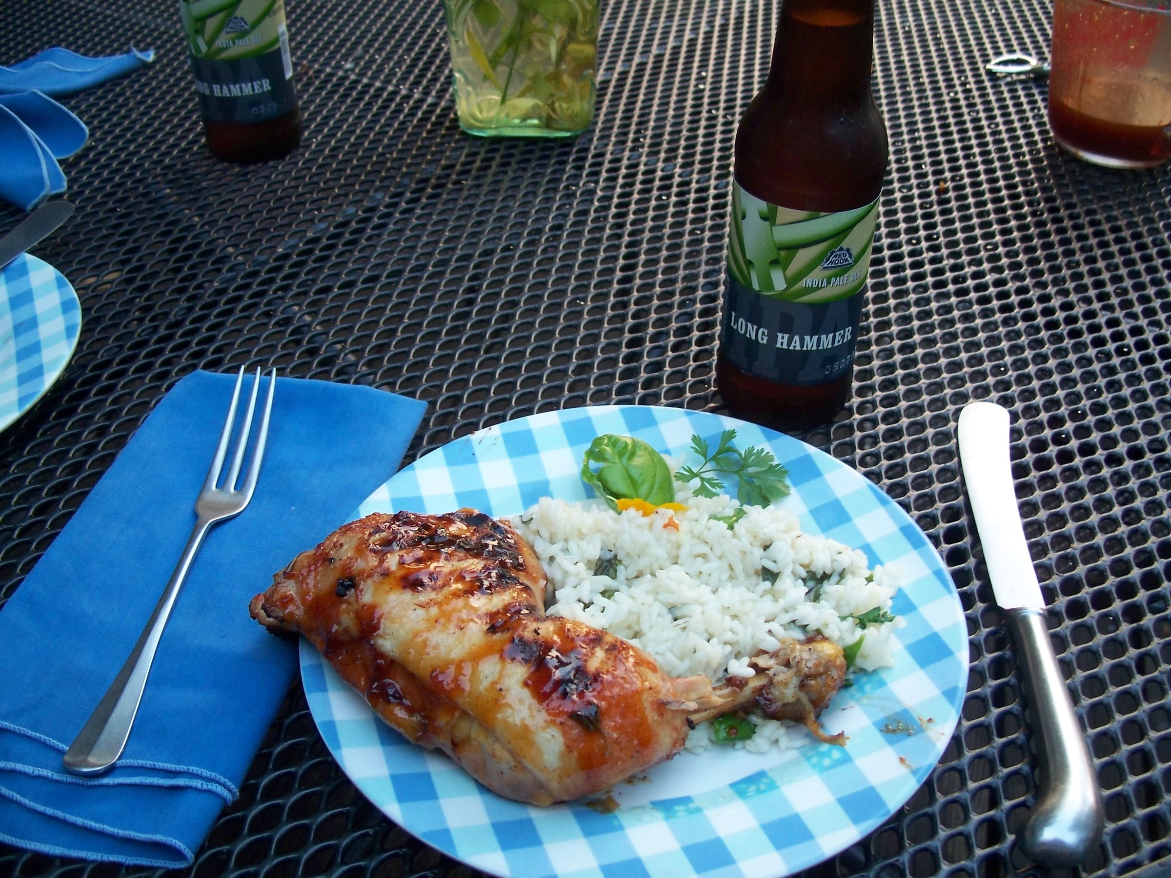Barbecued Chicken for Five for Less Than Five Bucks! MMM Good!
