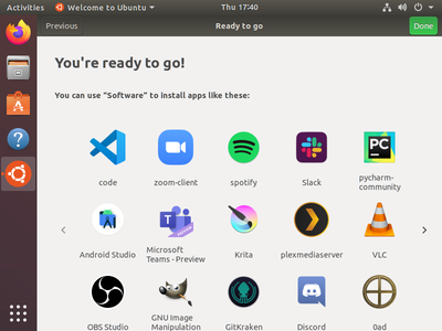 Creation of a "Ubuntu 18.04" VM