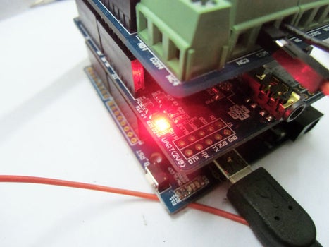 Control the LED Via SMS.