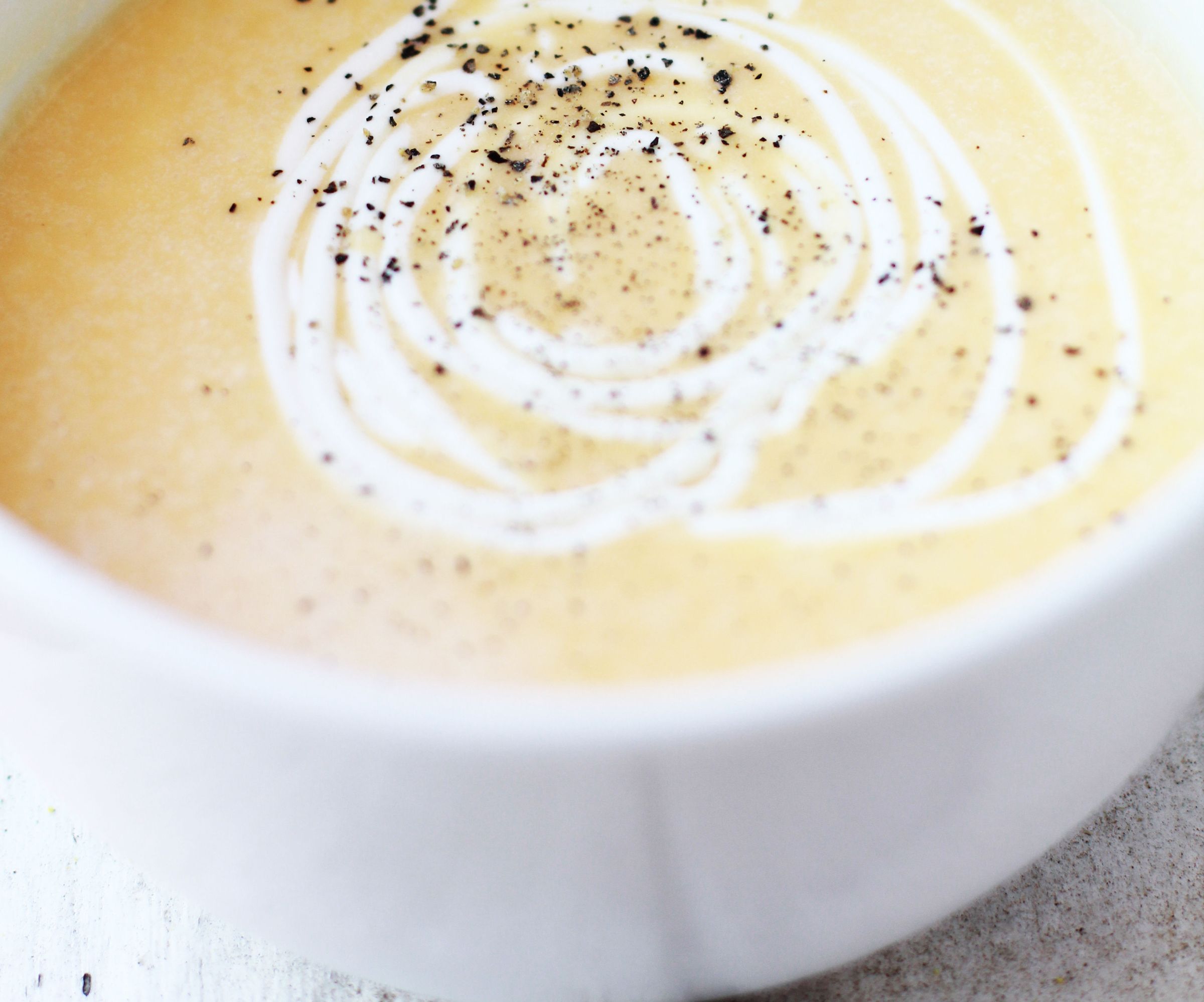Cream of Butternut Squash Soup