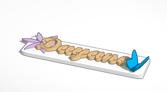 Make a Key Chain on Tinkercad!