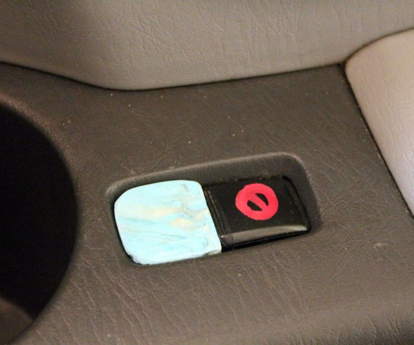Preventative Stopper for Slow or Stuck Car Window