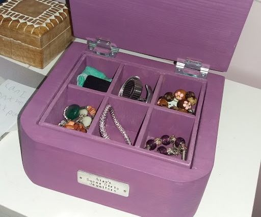 Solid Wooden Jewellery Box