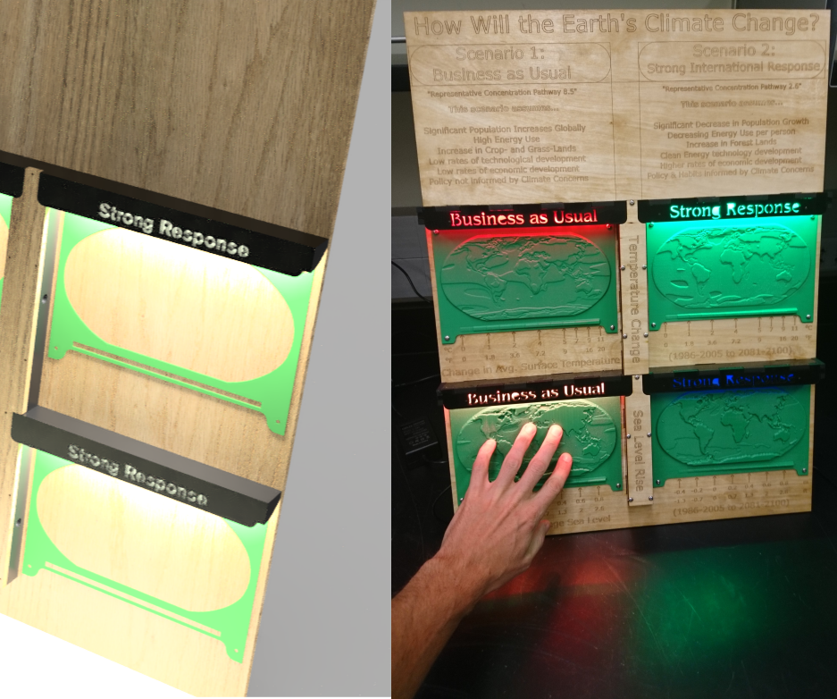CNC Data Maps for a Kinesthetic Climate Change Exhibit