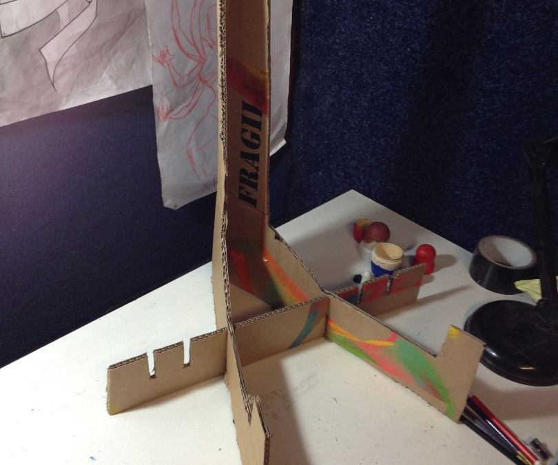 No Budget Table Top Easel 