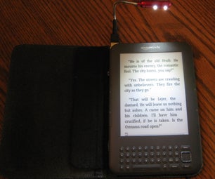 DIY Amazon Kindle Keyboard (K3) Illuminated Cover