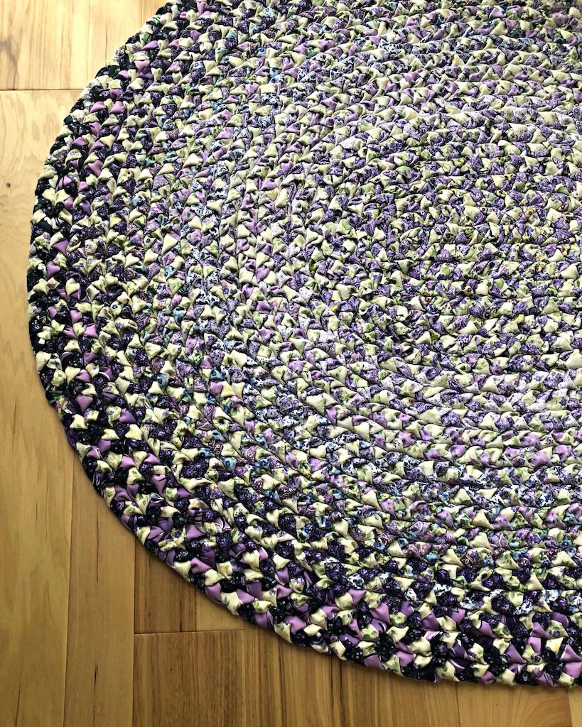 Sewed Rug A Hand Woven and Hand Sewn Rag Rug : 8 Steps (with Pictures ...