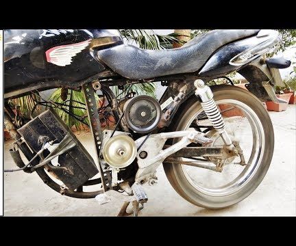 HOW TO BUILD a 36VOLTS ELECTRIC MOTORCYCLE