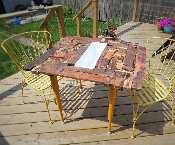 Pallet Wood Dining Table