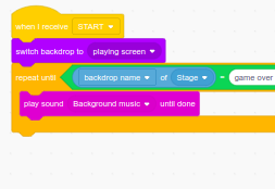 Add Sounds and Code Backdrops
