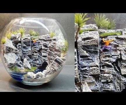 White Hill Diorama | Terrarium | Rock Climbing