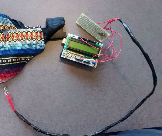 Wearable Infrared Thermometer