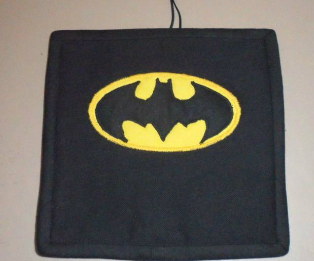 Batman Potholder Made With Recycled Items