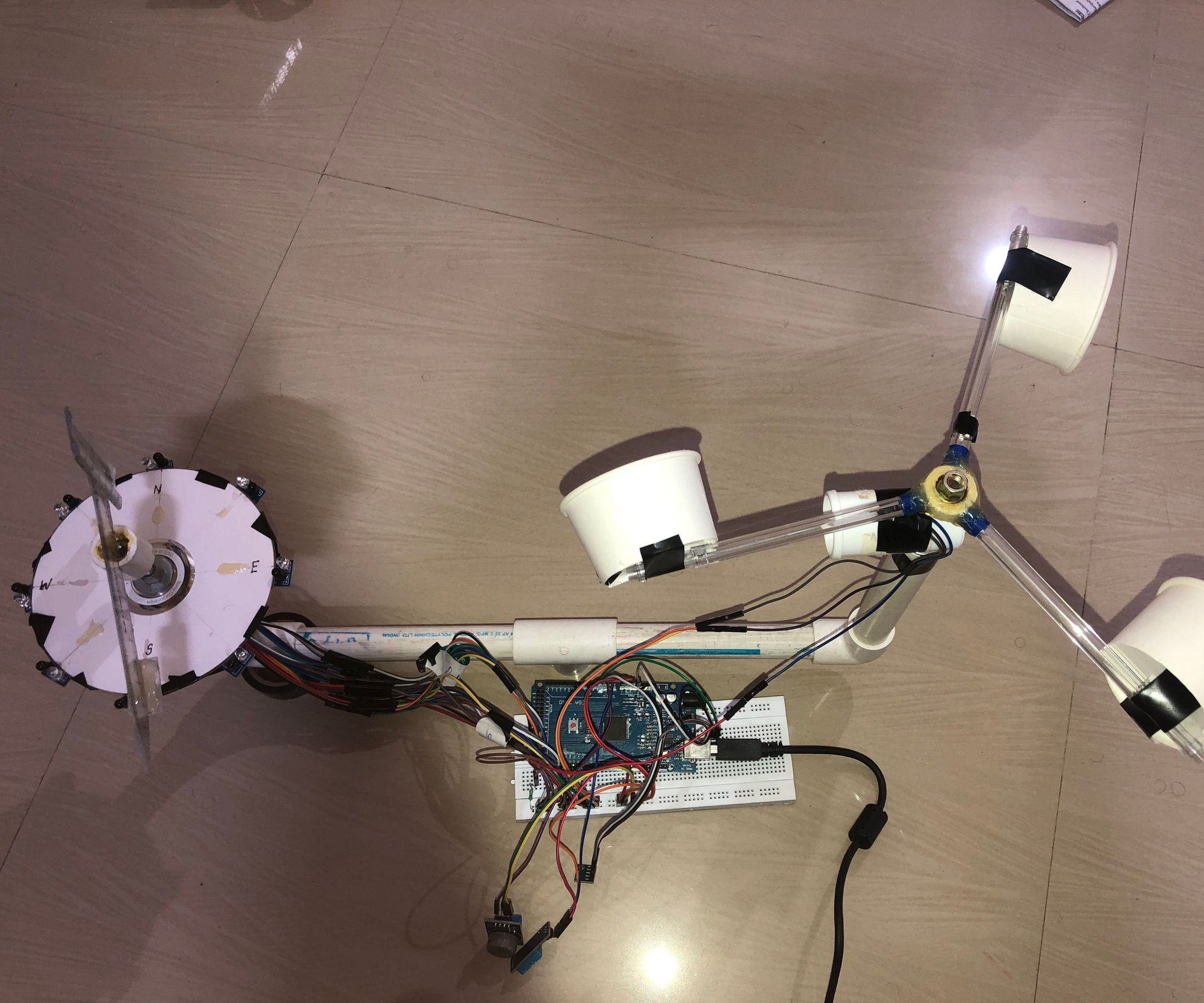 IOT Based Smart Weather and Wind Speed Monitoring System