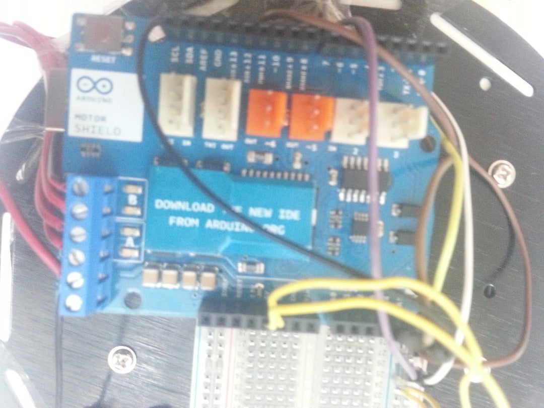 [arduino Motor Shield]  Line Following Robot (FC-51)
