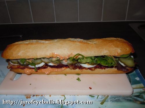 Epic Bacon Sandwich