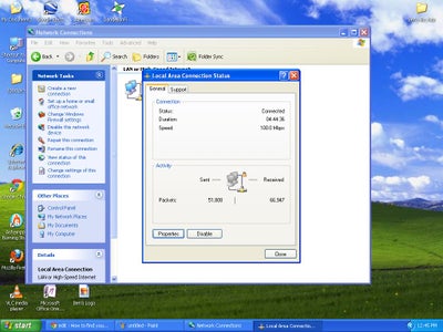 How to Find Your Default IP Gateway (Windows XP)