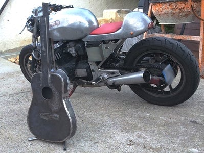 Guitar Stool  (steel Handmade)