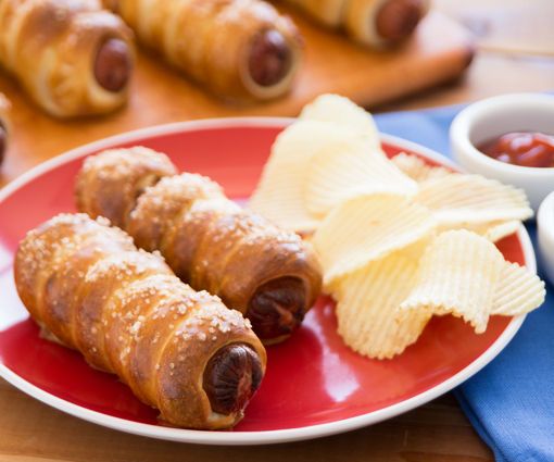 Pretzel Dogs