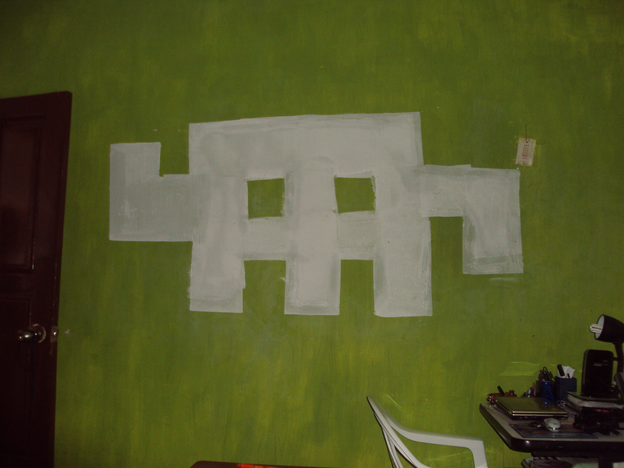 Space Invader Wall Decoration