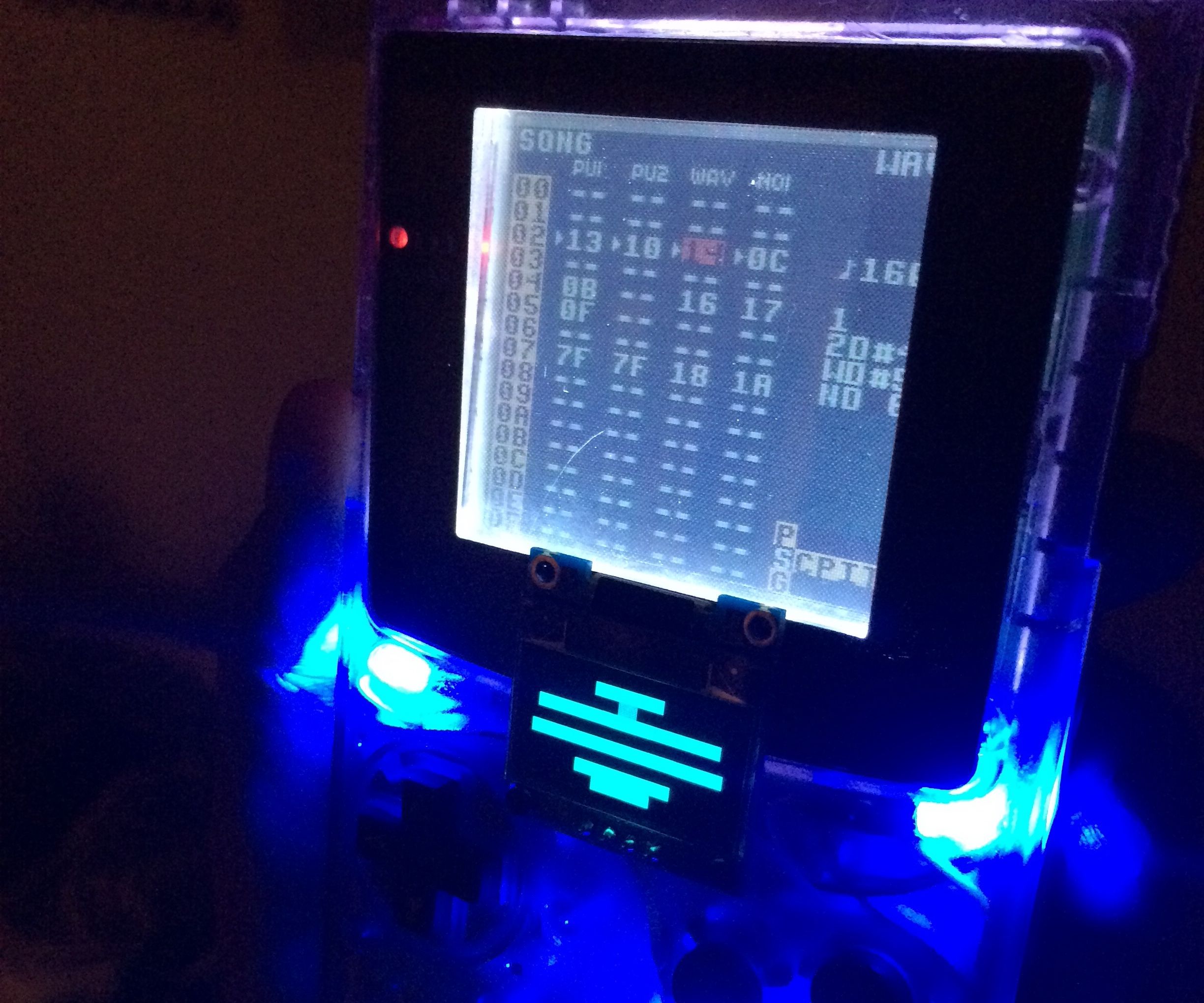 GameBoy Color 8-bit Visualizer Mod by Tekmann