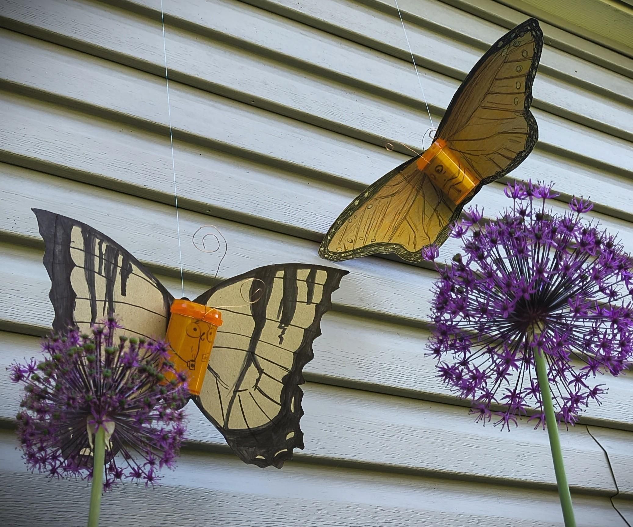 Pill Bottle Butterflies, A.k.a. "Bottleflies"