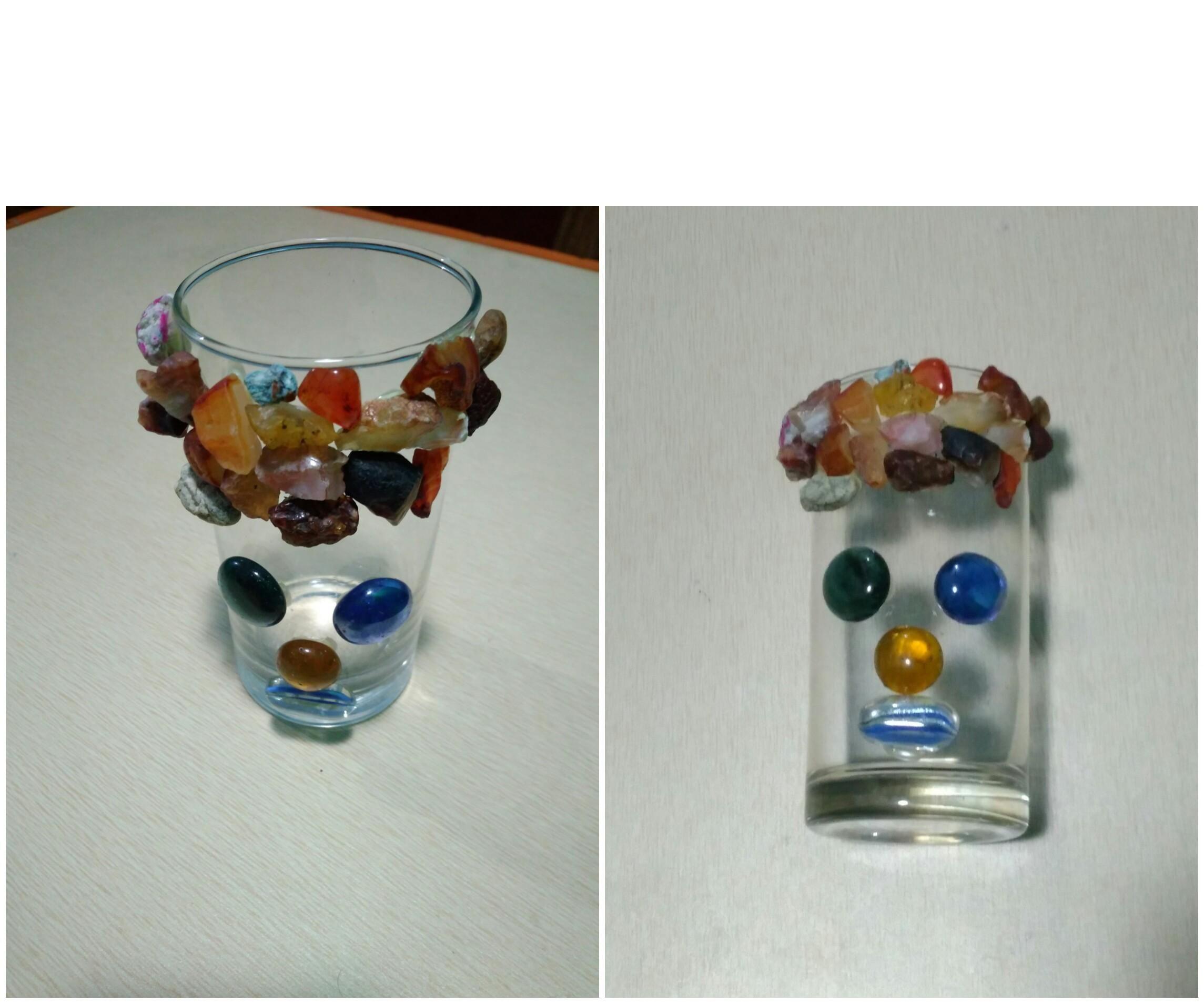 How to Make a Glass Pen Stand Doll in House