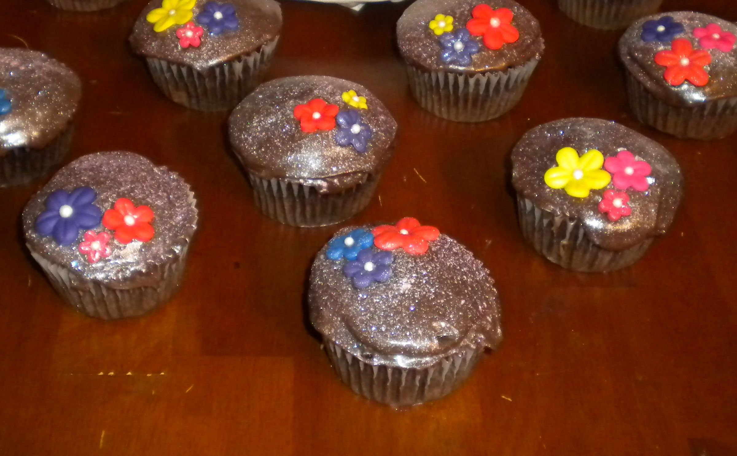 Sparkling Cupcakes