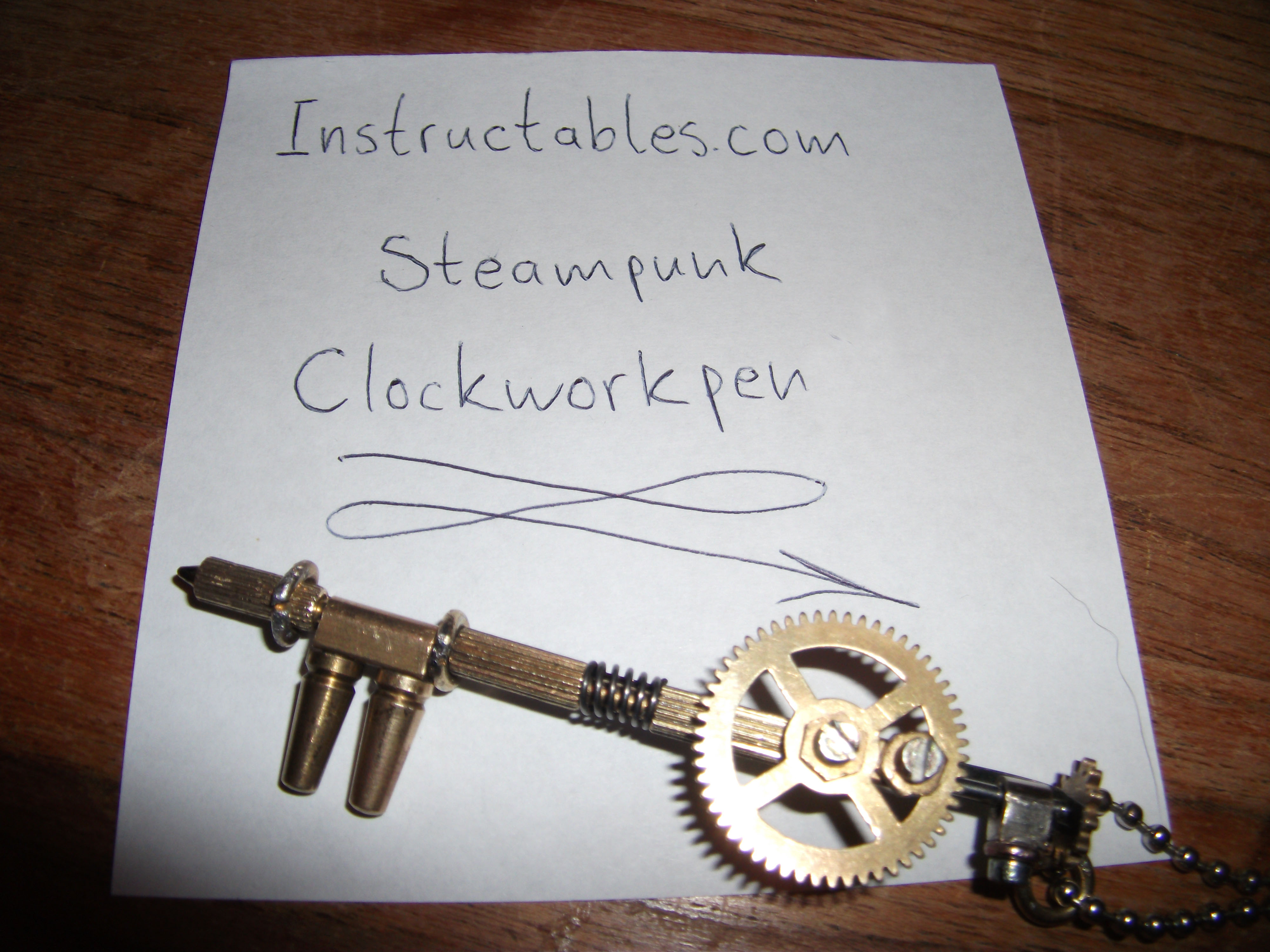 Clockpunk - Clockworkpen (Howto)