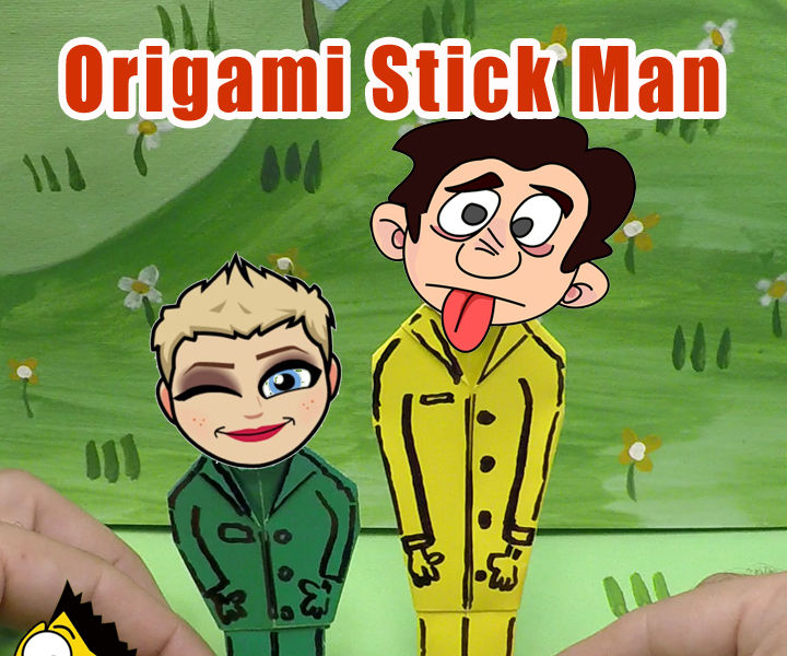 Origami Figura Humana - Origami BEST #origami