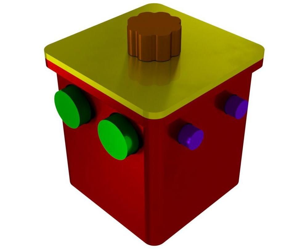 Ball Lock Puzzle (3D Print)