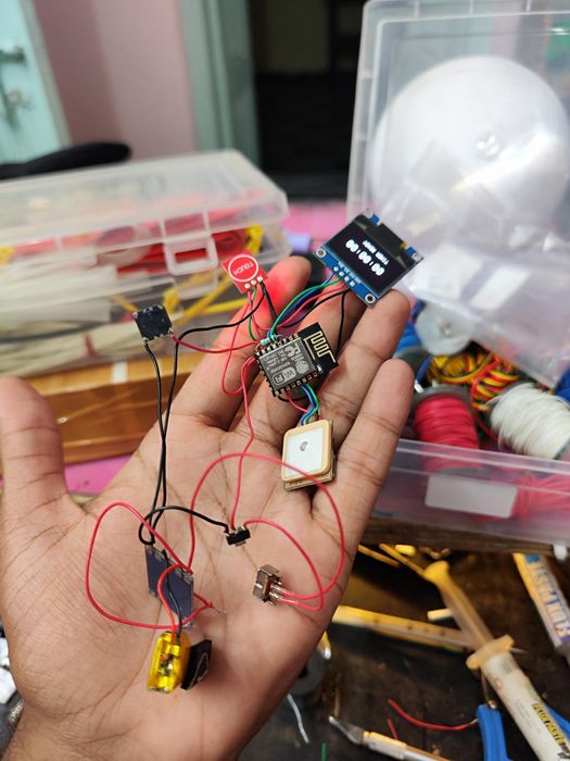 Soldering the components