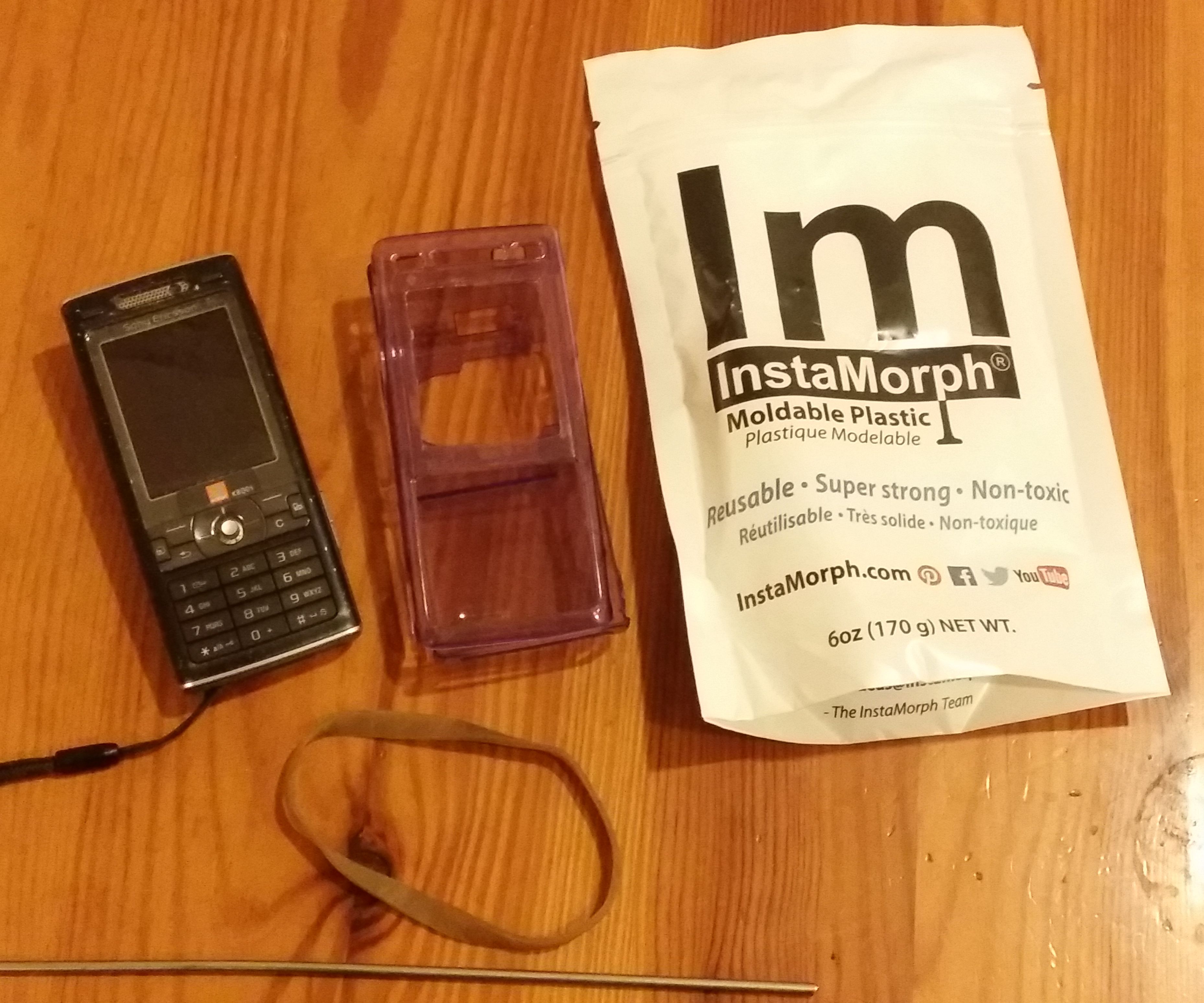 Re-use and Combine. Recycle Old Instamorph and Re-purpose a Phone