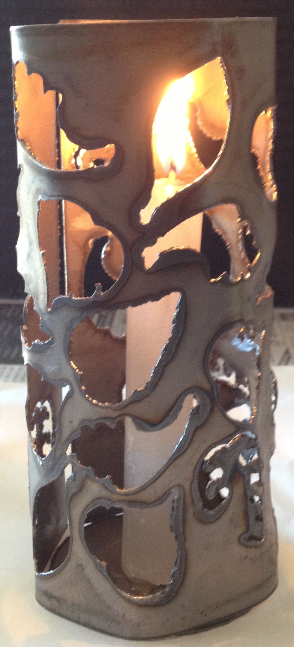 Make a Candle Guard Centerpiece