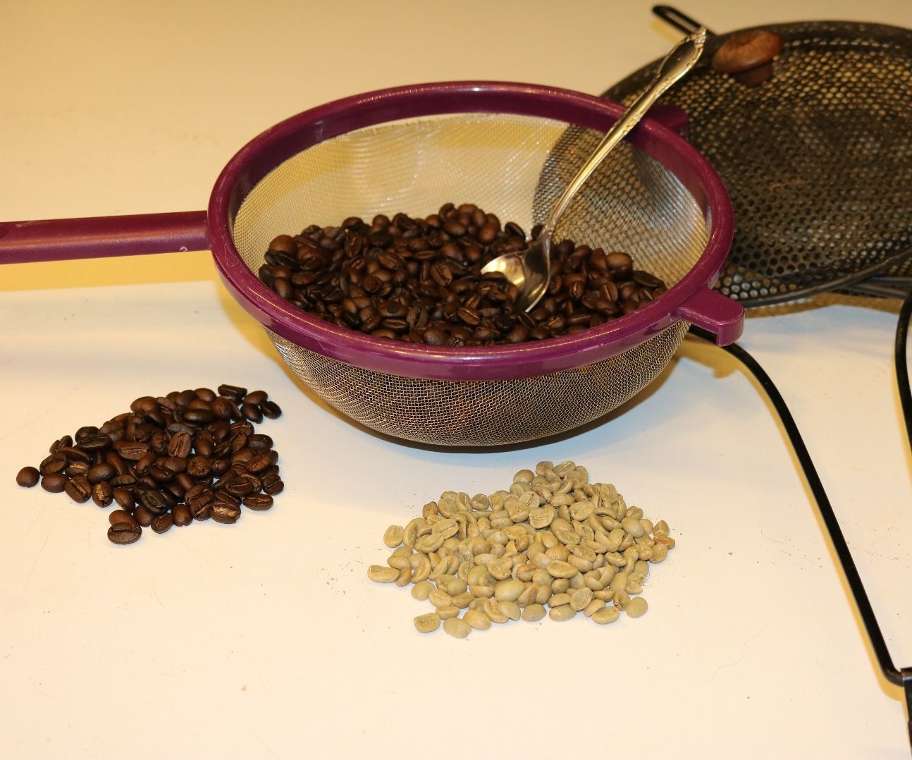 Coffee Roasting Over an Open Fire