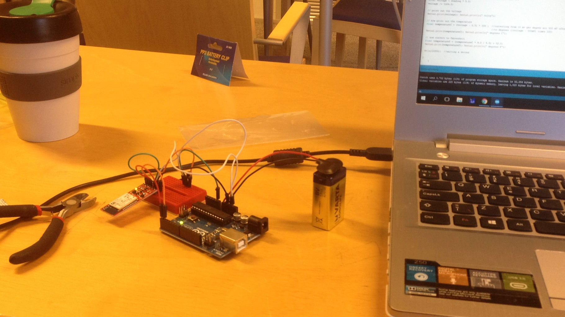 Sending Temperature Sensor Data Wirelessly From Arduino to PC : 3 Steps ...