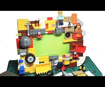 Easy DIY Lego Picture Frame 