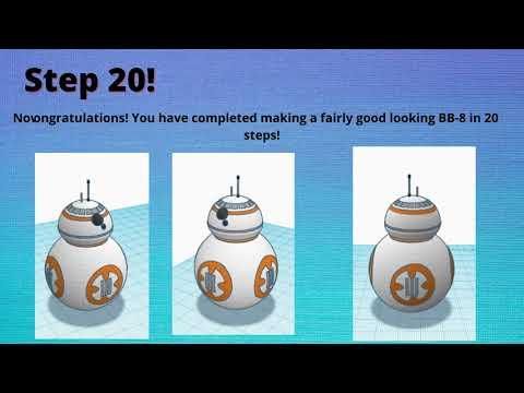BB8 -  Mobile Controlled and 3D Printed StarWars Robot