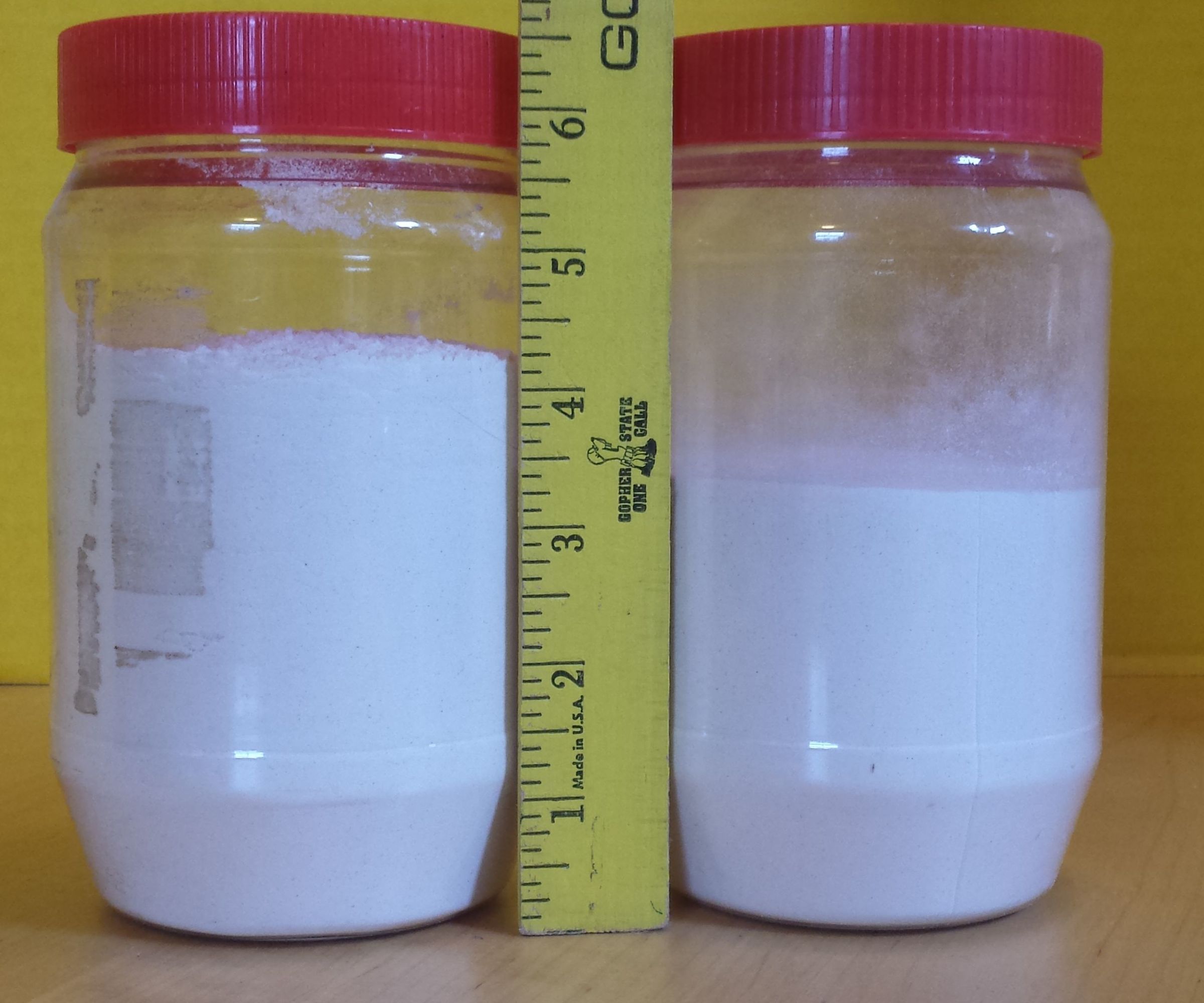 Better to Measure Flour by Weight and Not Volume..