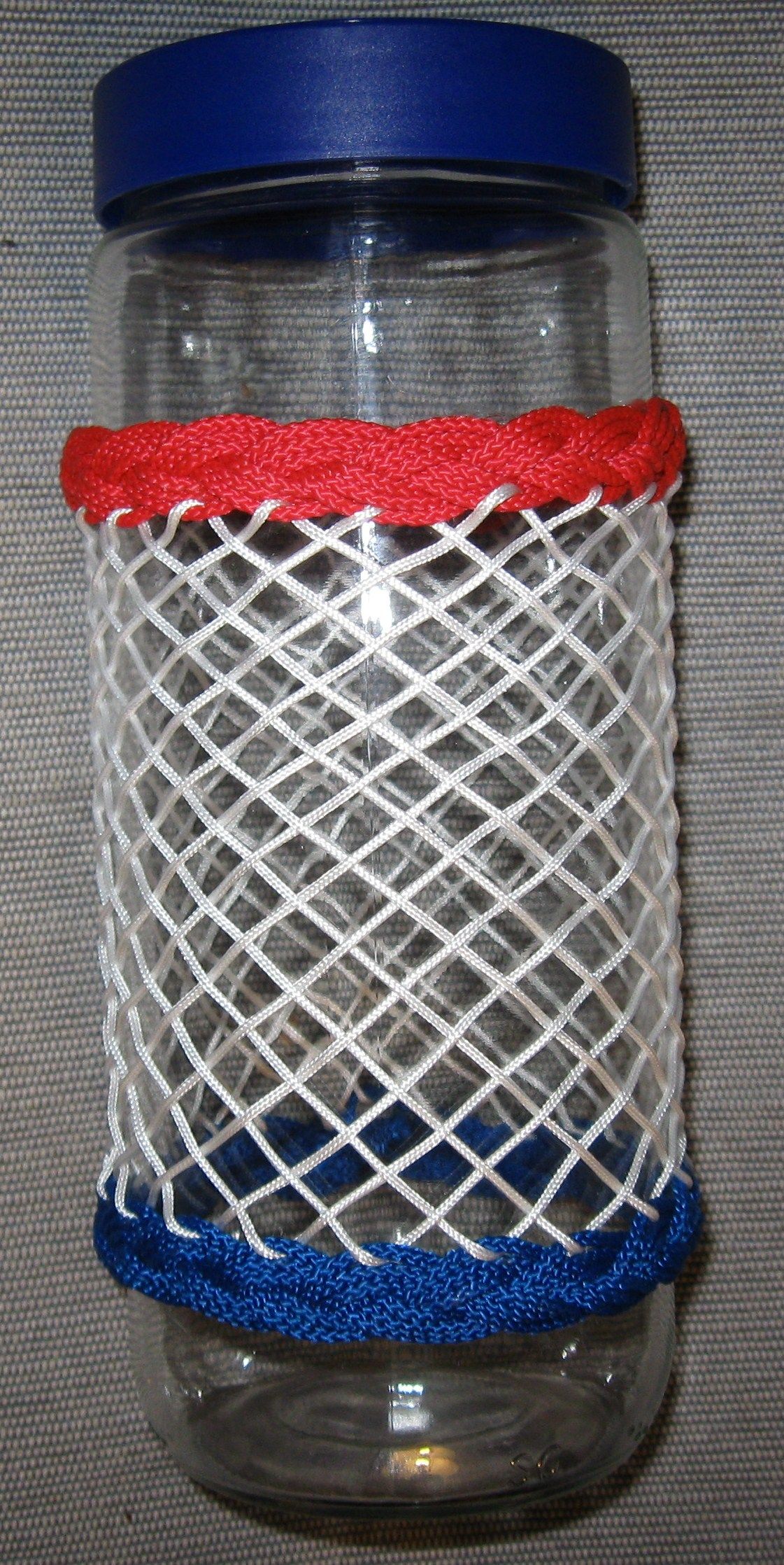 Turks Head Knots on a Bottle