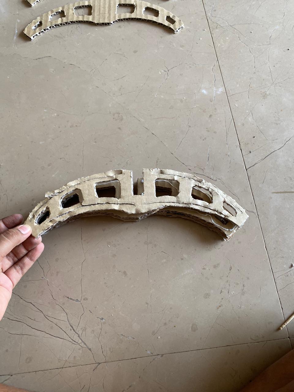Cut the Bow Handle Body