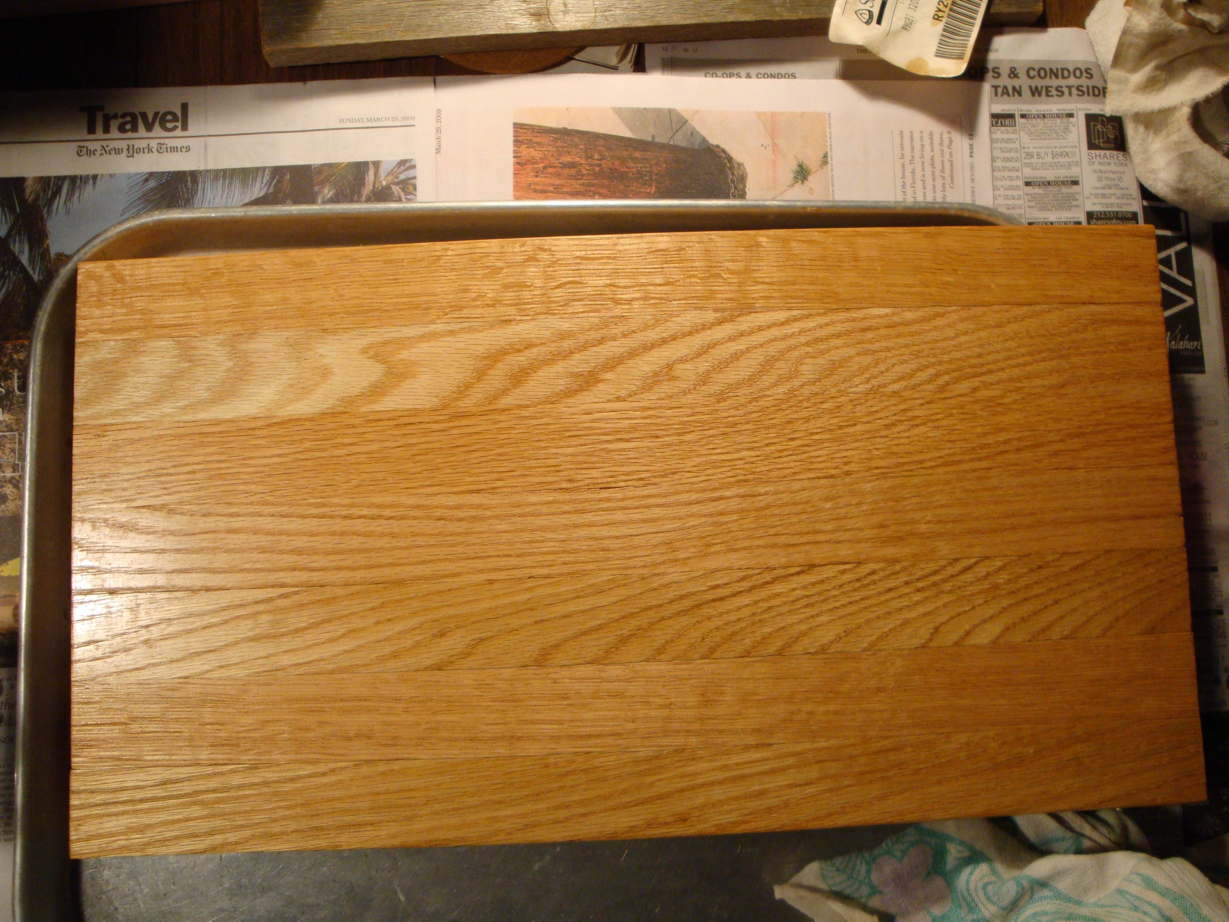 How to make a butcherblock cutting board