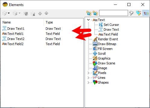 In Visuino Add & Set Components