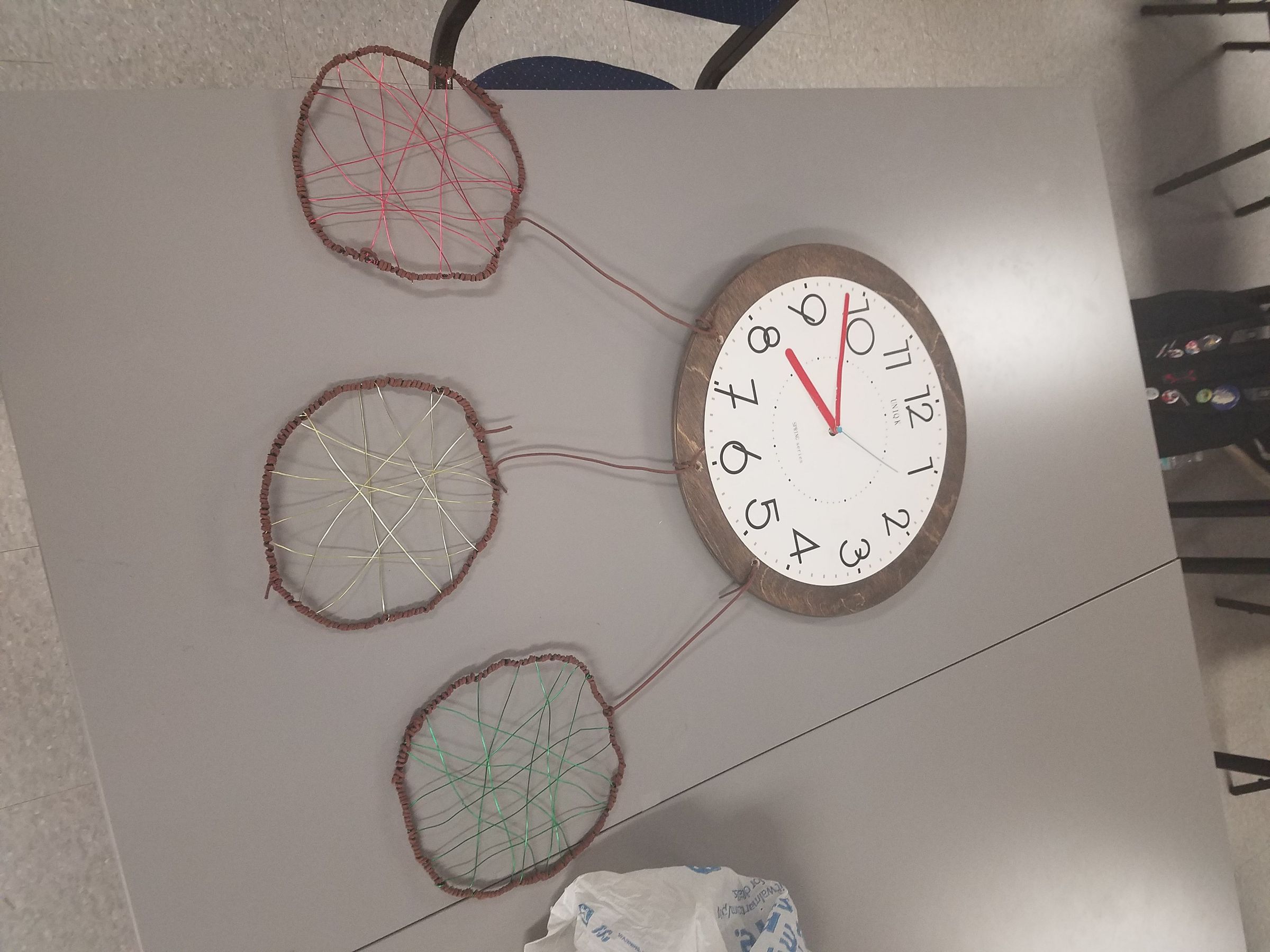 Dream Catcher Clock 7 Steps Instructables