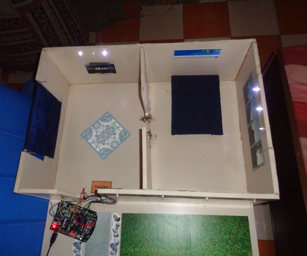 Automatic Lighting Control Using IR